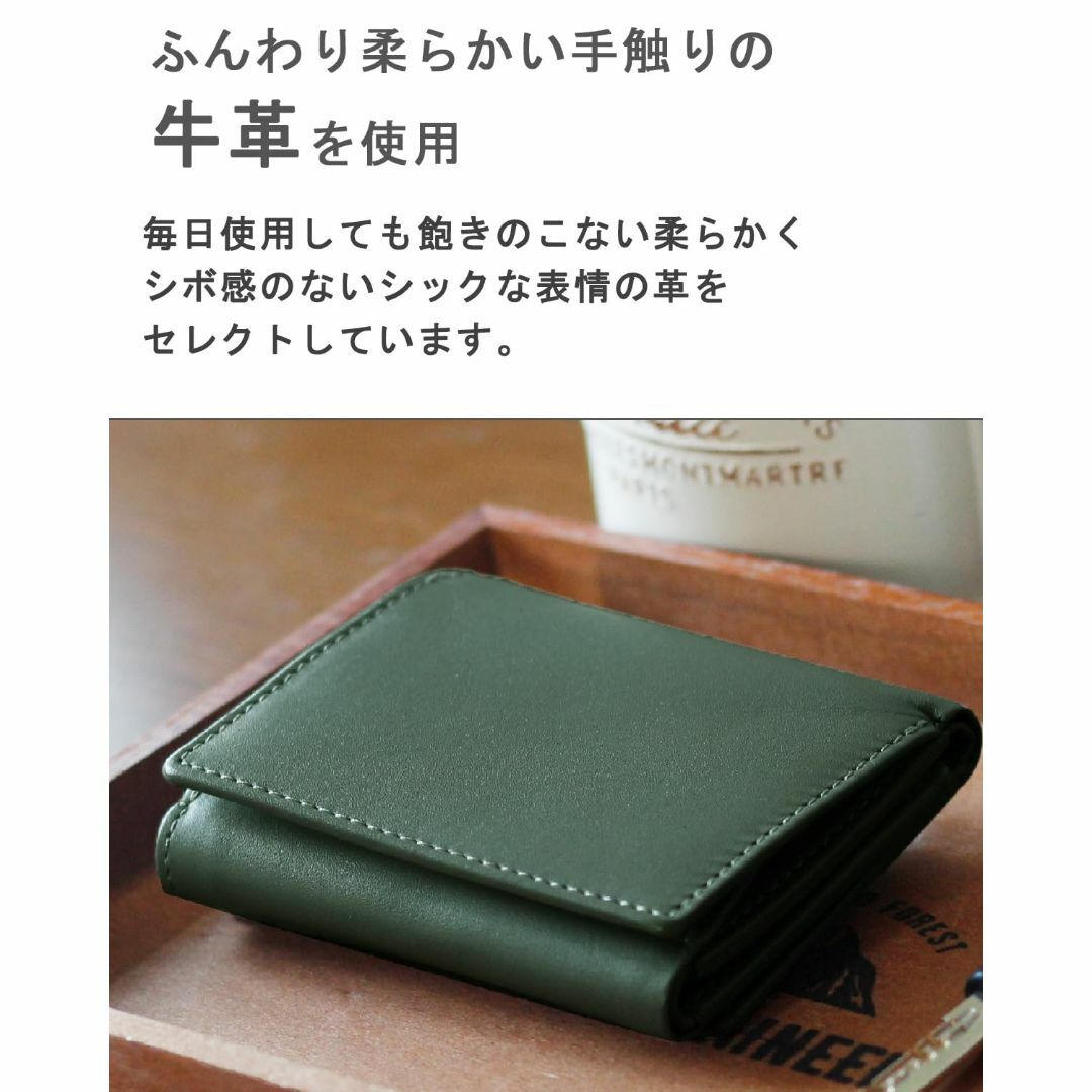 【色: レッド】[mieno] 財布 ミニ財布 コンパクト メンズ レディース  レディースのバッグ(その他)の商品写真