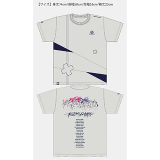 ぶいすぽっ！POP UP SHOP 渋谷TSUTAYA 衣装再現 Tシャツ(Tシャツ)