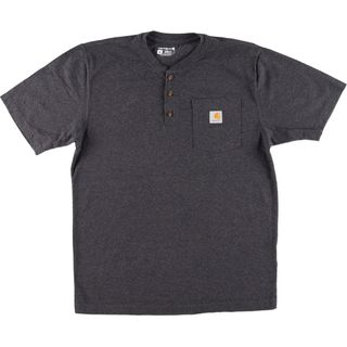 カーハート(carhartt)の古着 カーハート Carhartt Loose Fit 半袖 ワンポイントロゴポケットTシャツ メンズM /eaa446608(Tシャツ/カットソー(半袖/袖なし))