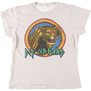 古着 90年代 DEF LEPPARD デフレパード バンドTシャツ バンT USA製 メンズM ヴィンテージ /eaa441787(Tシャツ/カットソー(半袖/袖なし))