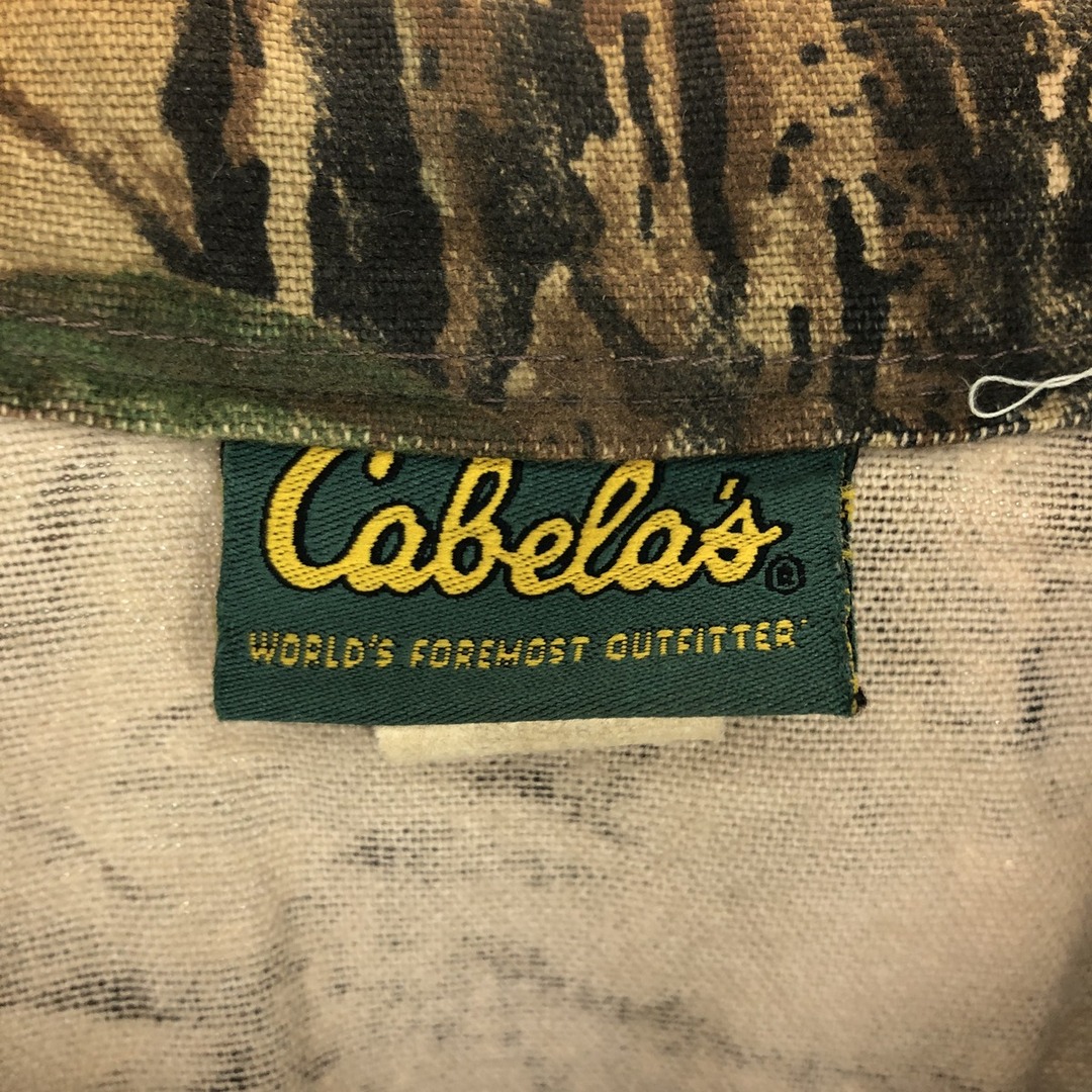 古着 90年代 カベラス Cabelas 迷彩柄 リアルツリーカモ コットンジャケット USA製 メンズL ヴィンテージ /eaa445984 メンズのジャケット/アウター(その他)の商品写真