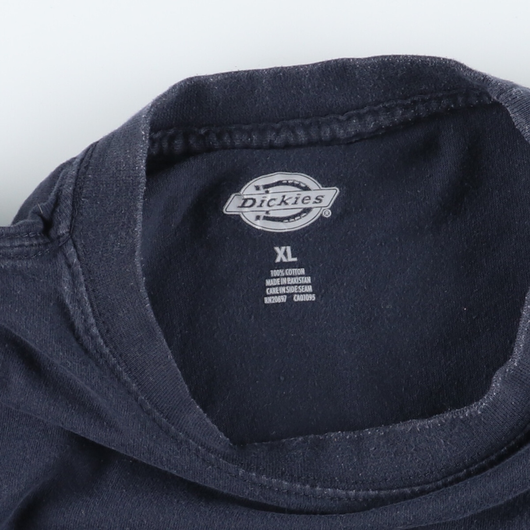 Dickies(ディッキーズ)の古着 ディッキーズ Dickies 半袖 ワンポイントロゴポケットTシャツ メンズXL /eaa446609 メンズのトップス(Tシャツ/カットソー(半袖/袖なし))の商品写真