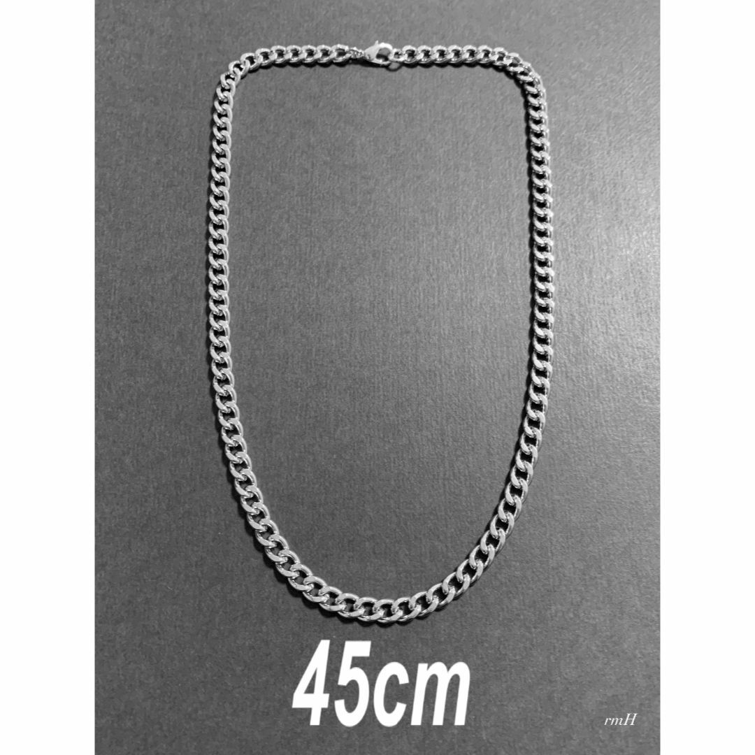 【喜平チェーンネックレス 5.5mm シルバー 45cm 1本】 メンズのアクセサリー(ネックレス)の商品写真