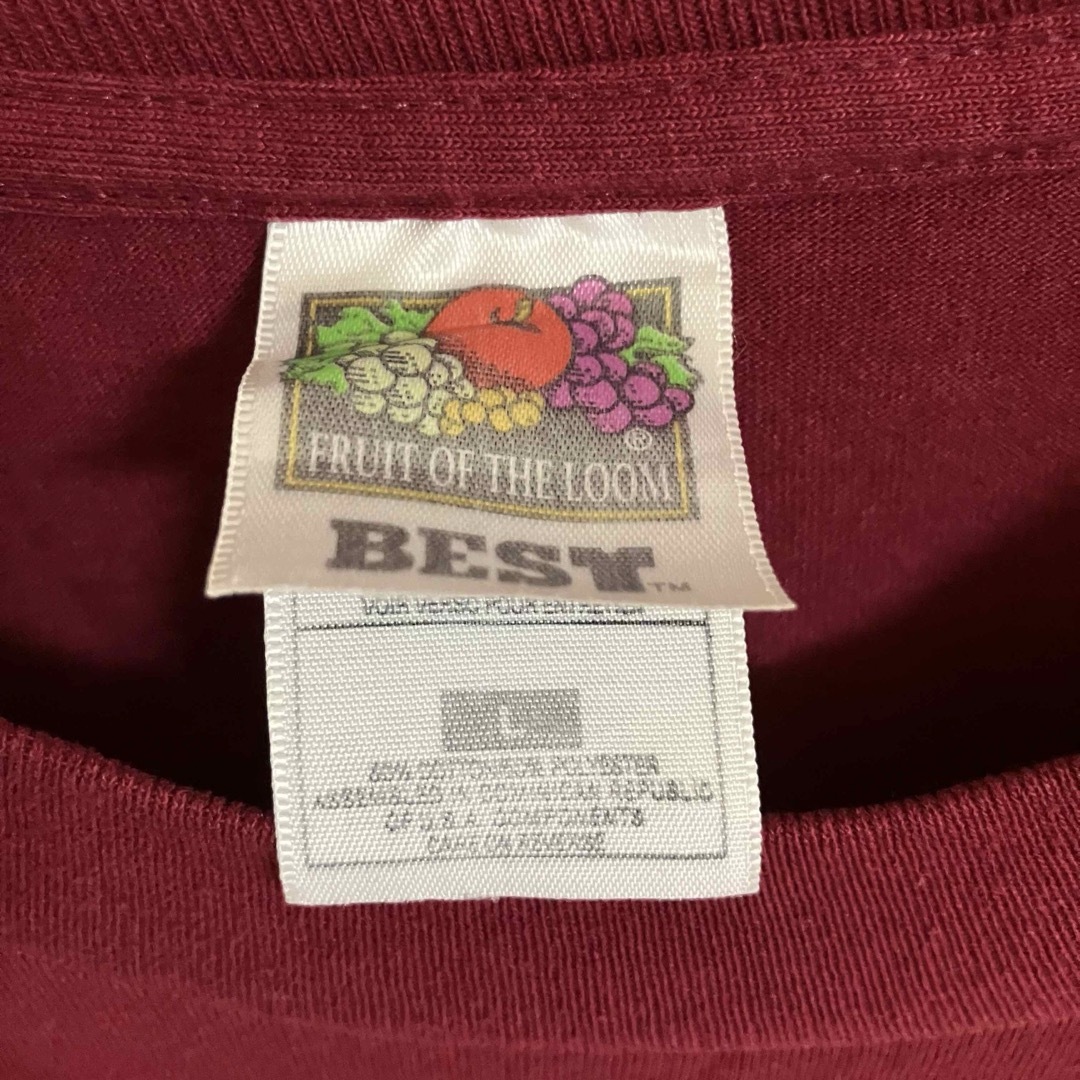 FRUIT OF THE LOOM(フルーツオブザルーム)のフルーツオブザルーム雰囲気古着オールドデザインTシャツアニマルビッグロゴtシャツ メンズのトップス(Tシャツ/カットソー(半袖/袖なし))の商品写真