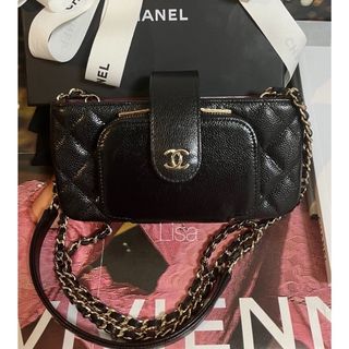 シャネル(CHANEL)のJennie様ご専用❗️シャネルフォンケース　ミニチェーンバッグショルダーバッグ(ショルダーバッグ)