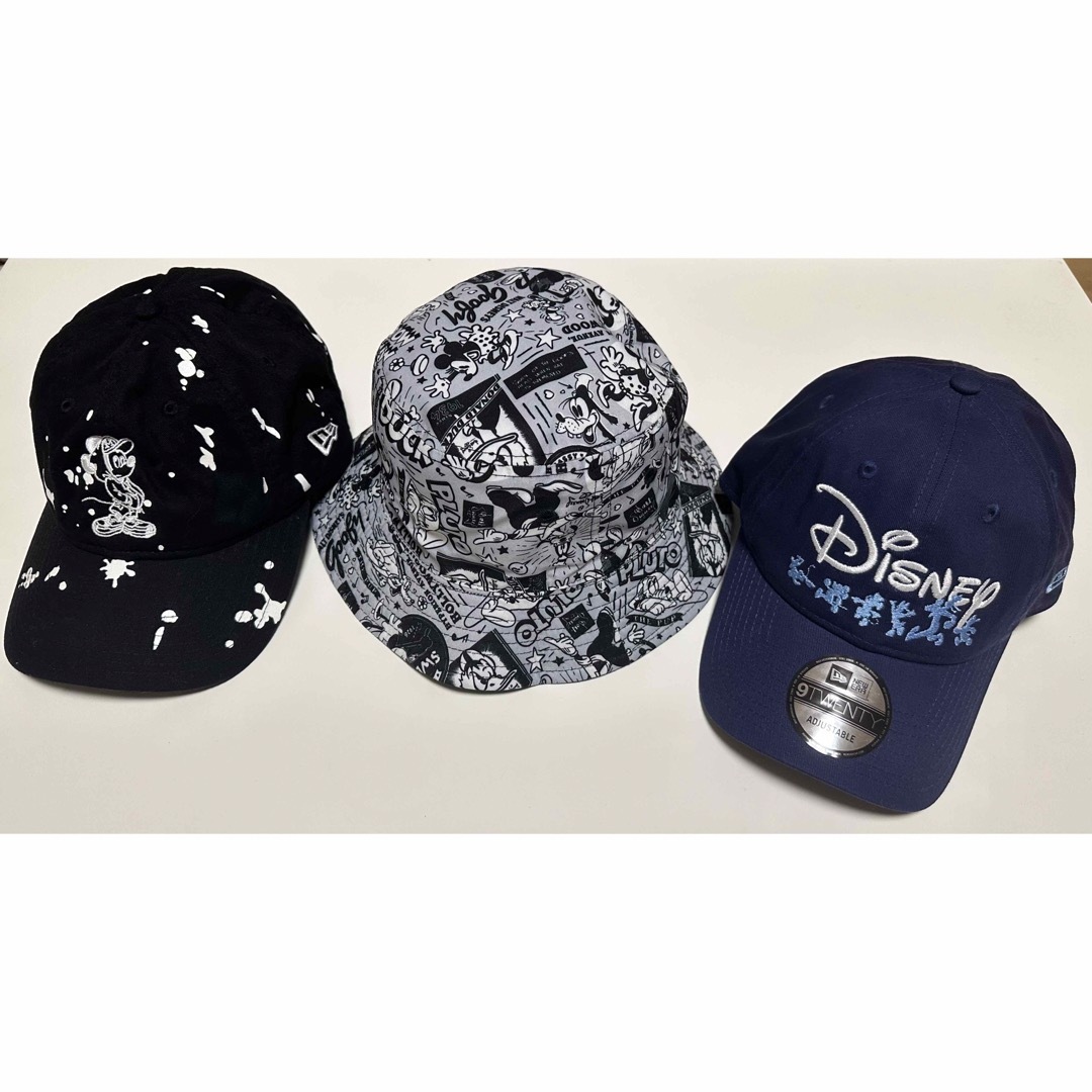 NEW ERA(ニューエラー)の【値段交渉歓迎】NEW ERA×ディズニー 3点セット メンズの帽子(その他)の商品写真