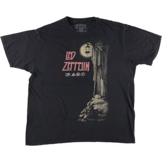 古着 LED ZEPPELIN レッドツェッペリン バンドTシャツ バンT メンズXL /eaa446882(Tシャツ/カットソー(半袖/袖なし))