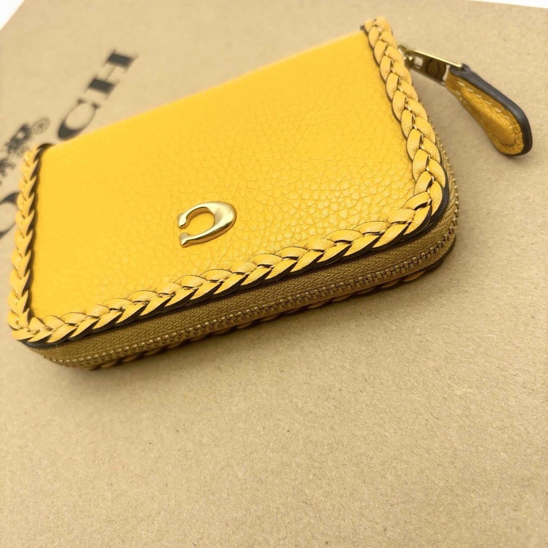 COACH(コーチ)の【COACH☆新品】スモール ジップ アラウンド カード ケース・ブレイド レディースのファッション小物(コインケース)の商品写真