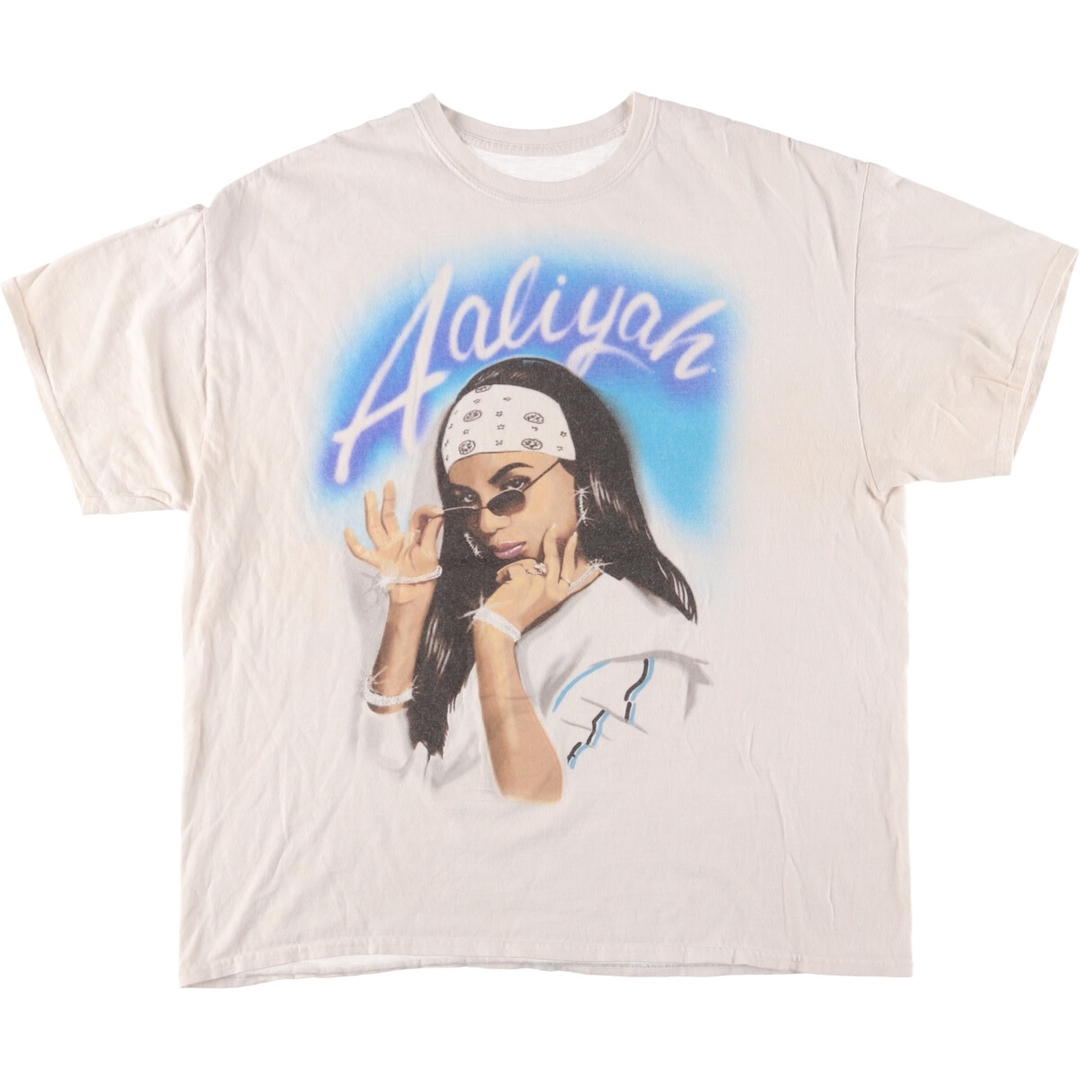 古着 AALIYAH アリーヤ ラップTシャツ ラップT メンズL /eaa442312 メンズのトップス(Tシャツ/カットソー(半袖/袖なし))の商品写真