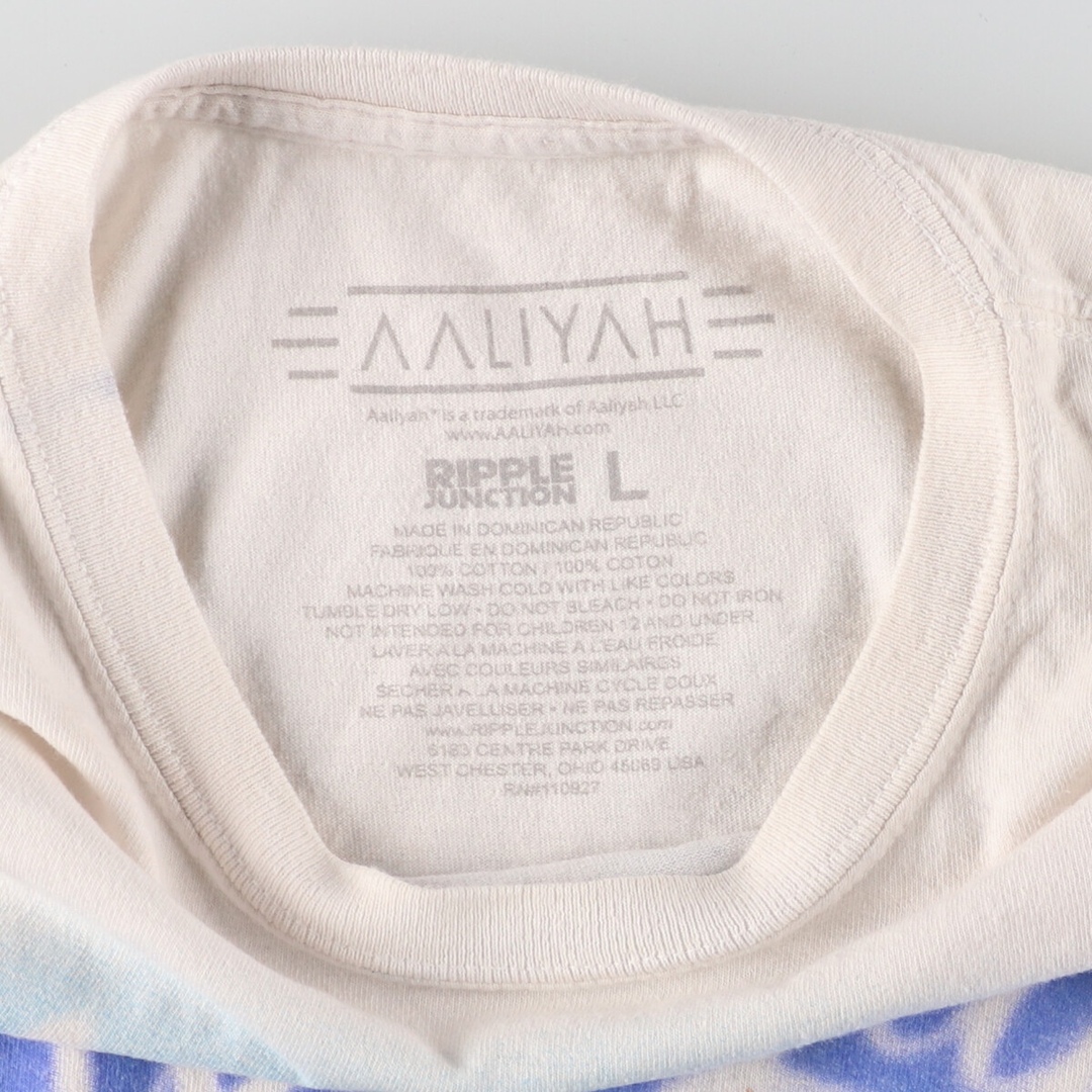 古着 AALIYAH アリーヤ ラップTシャツ ラップT メンズL /eaa442312 メンズのトップス(Tシャツ/カットソー(半袖/袖なし))の商品写真