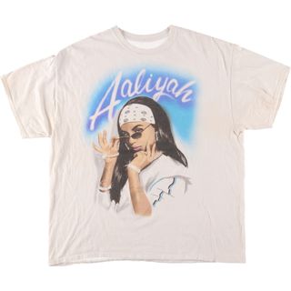 古着 AALIYAH アリーヤ ラップTシャツ ラップT メンズL /eaa442312(Tシャツ/カットソー(半袖/袖なし))