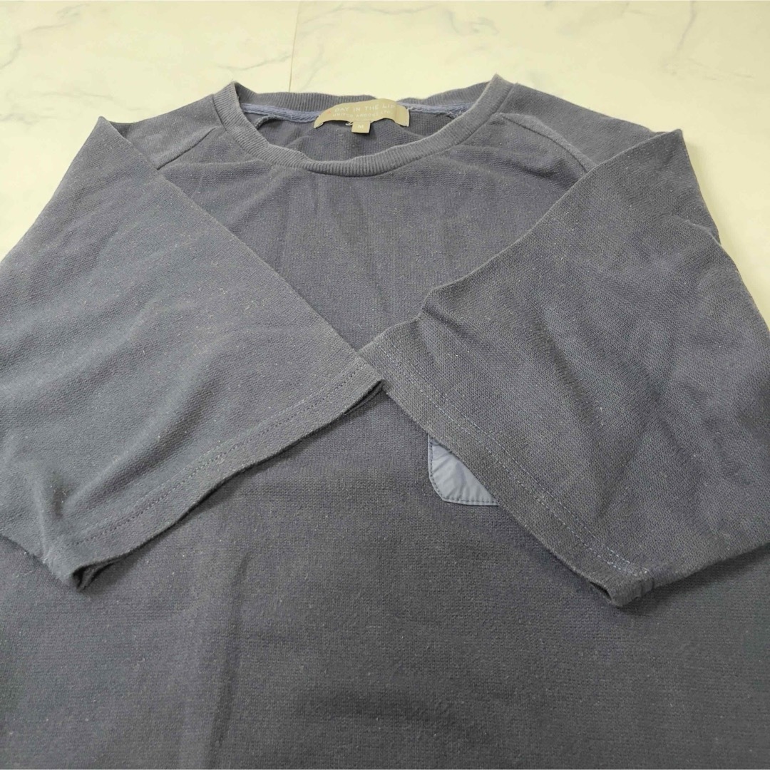 a day in the life(アデイインザライフ)のUNITED ARROWS メンズ 半袖シャツ Tシャツ ラグラン袖 メンズのトップス(Tシャツ/カットソー(半袖/袖なし))の商品写真