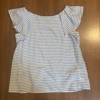 ラトータリテ(La TOTALITE)の【送料込・匿名】トップス　夏　レディース　ボーダー　水色　La TOTALITE(Tシャツ(半袖/袖なし))