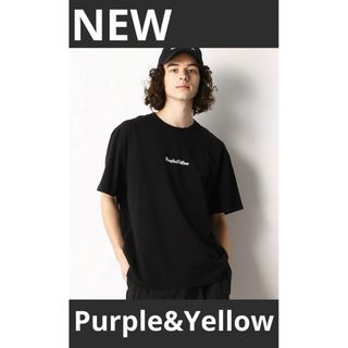 パープルアンドイエロー(Purple&Yellow)の1720 新品　purple&yellow バックプリント　半袖Tシャツ(Tシャツ/カットソー(半袖/袖なし))