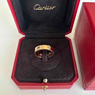 カルティエ(Cartier)のカルティエ ラブリング マルチカラー 58 PG(リング(指輪))