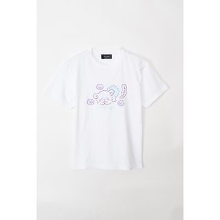 チイカワ(ちいかわ)のちいかわ Tシャツ モモンガ ホワイト(Tシャツ(半袖/袖なし))