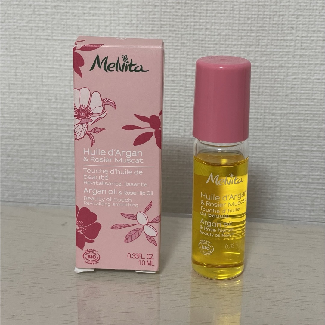 Melvita(メルヴィータ)のMelvita：ビオオイル ローズ タッチオイル10ml コスメ/美容のスキンケア/基礎化粧品(美容液)の商品写真
