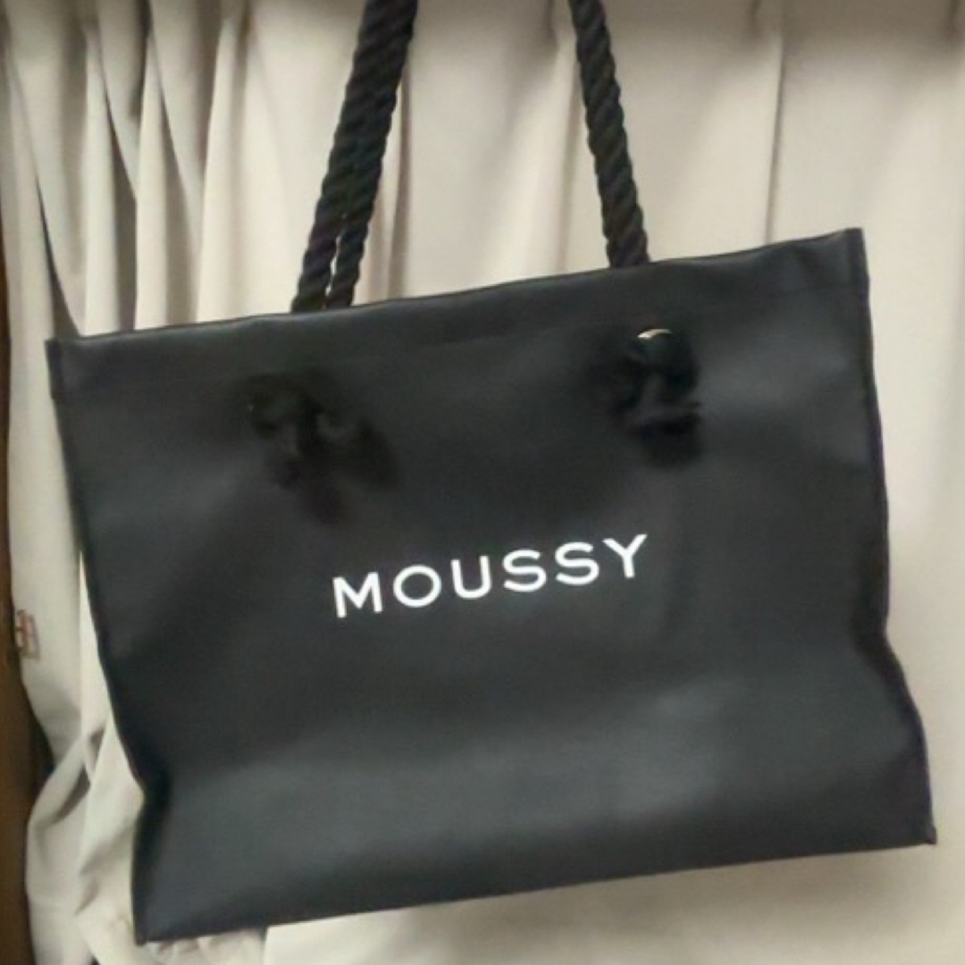 moussy(マウジー)の美品　MOUSSY F/L SHOPPER バッグ合皮バージョン　5月6日迄出品 レディースのバッグ(トートバッグ)の商品写真