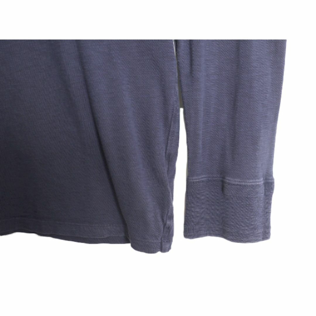 Ralph Lauren(ラルフローレン)のポロ ラルフローレン ヘンリーネック 長袖 Tシャツ メンズ XL / ロンT アンダーシャツ 大きいサイズ ポニー無し 無地 ヴィンテージ モデル メンズのトップス(Tシャツ/カットソー(七分/長袖))の商品写真