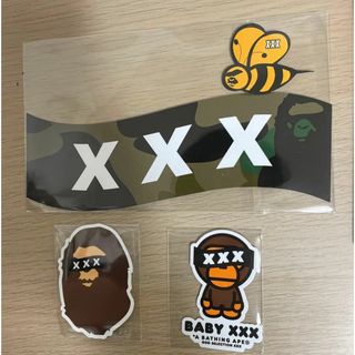 A BATHING APE - ape xxx ステッカー シール