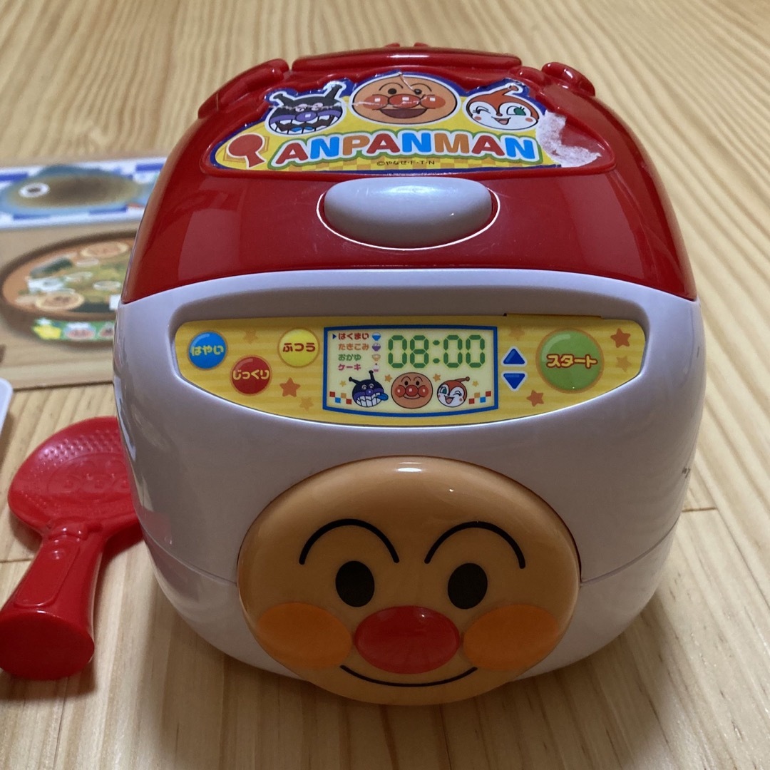 アンパンマン(アンパンマン)のアンパンマン　炊飯器　すいはんき　和食セット エンタメ/ホビーのおもちゃ/ぬいぐるみ(キャラクターグッズ)の商品写真