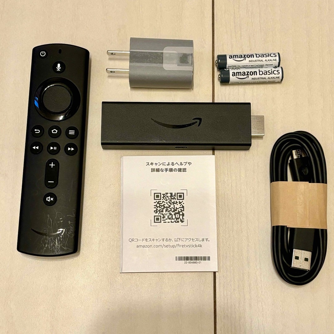 Amazon(アマゾン)の【Amazon】Fire TV Stick 4K スマホ/家電/カメラのテレビ/映像機器(テレビ)の商品写真