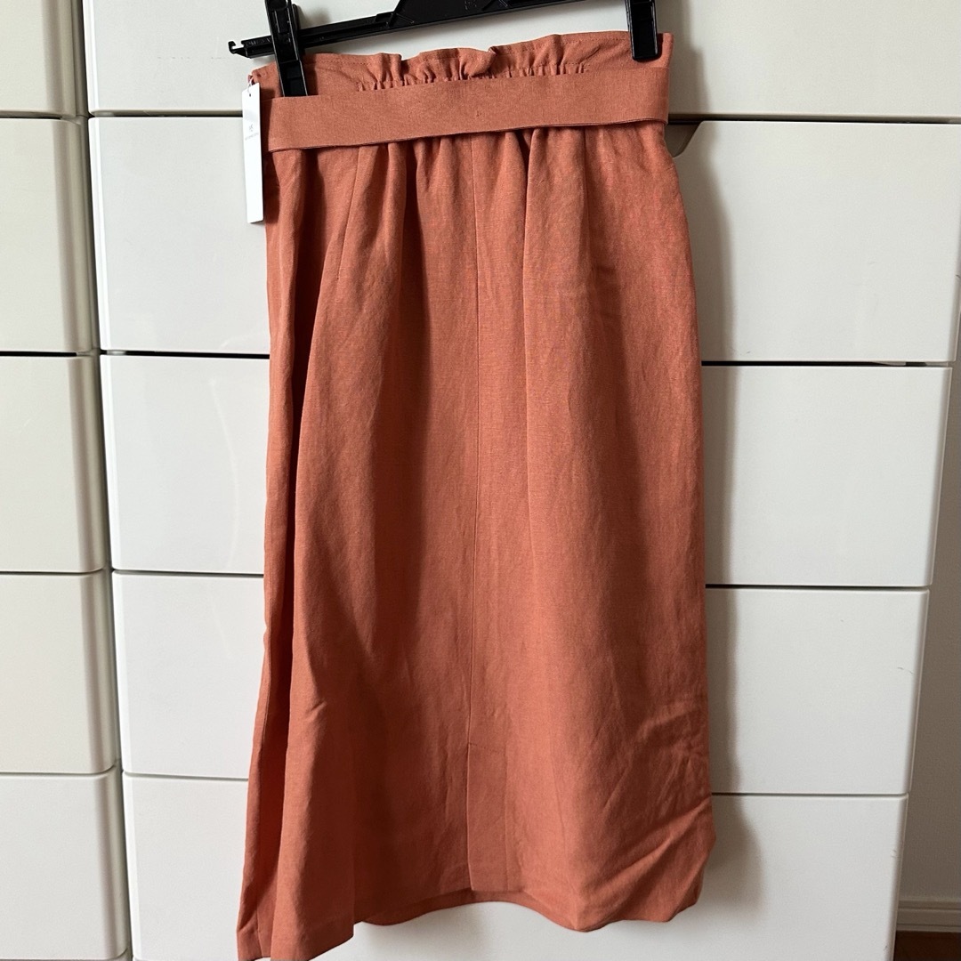 MEW'S REFINED CLOTHES(ミューズリファインドクローズ)の新品☆リネン混タイトスカート レディースのスカート(ロングスカート)の商品写真