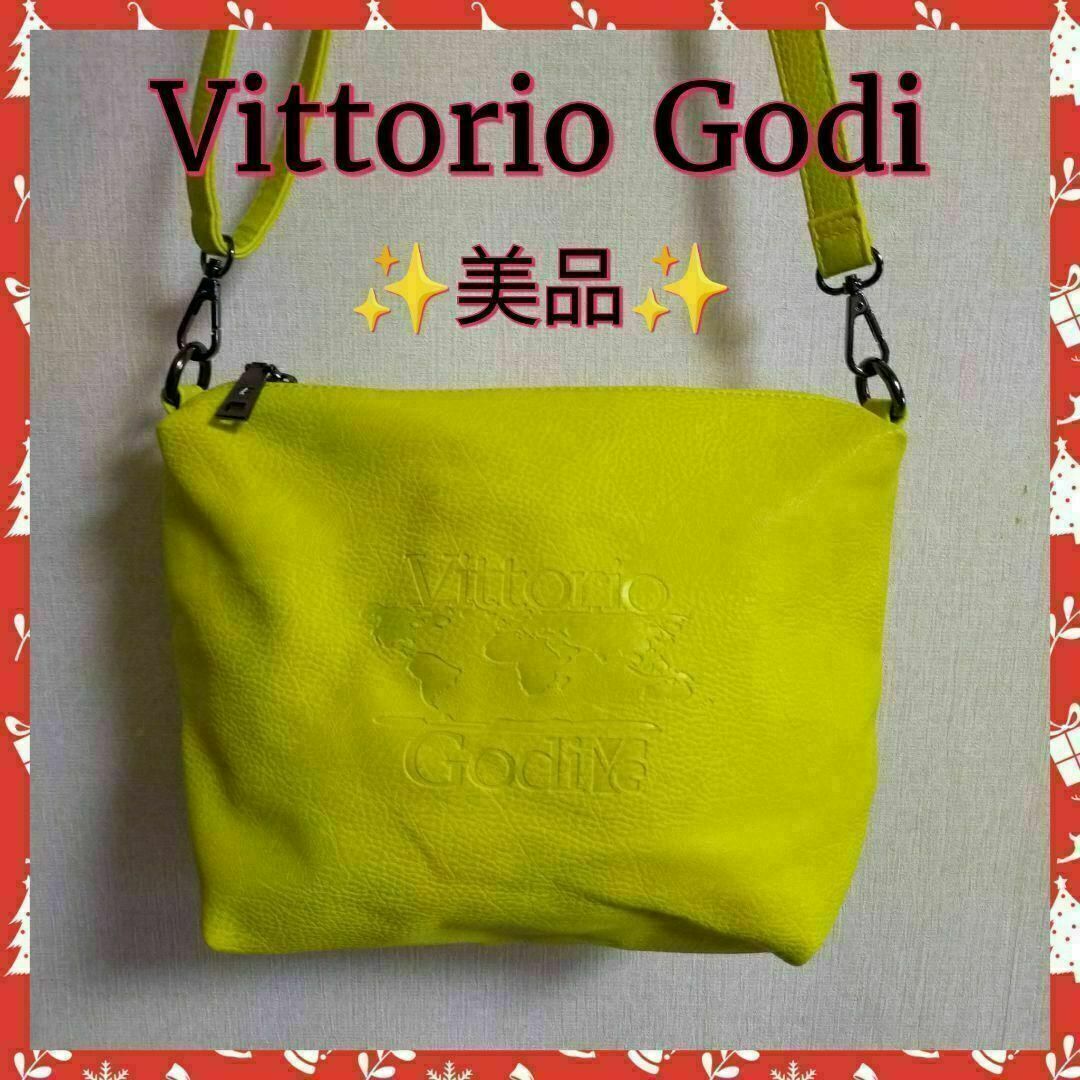 【Vittorio Godi】ヴィットリオゴーディショルダーバッグ　✨美品✨ レディースのバッグ(ショルダーバッグ)の商品写真