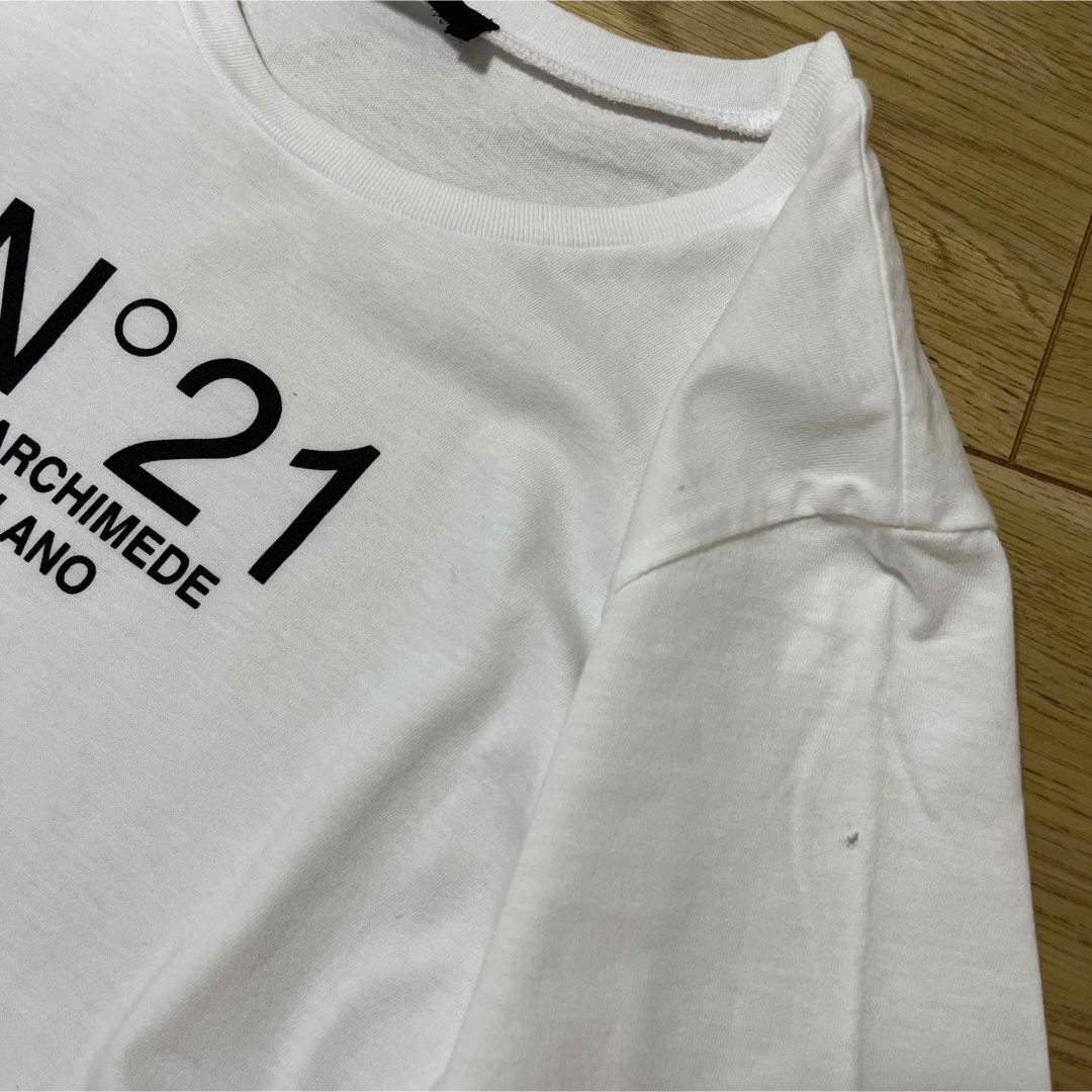 N°21(ヌメロヴェントゥーノ)のN°21 ヌメロヴェントゥーノ Tシャツ キッズ 12Y S レディースのトップス(Tシャツ(半袖/袖なし))の商品写真