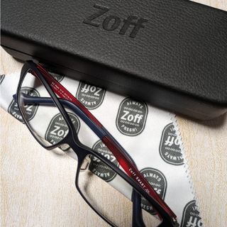 ゾフ(Zoff)のzoff メガネ　ヌートバー　ブルーライトカット　レンズ　眼鏡(サングラス/メガネ)