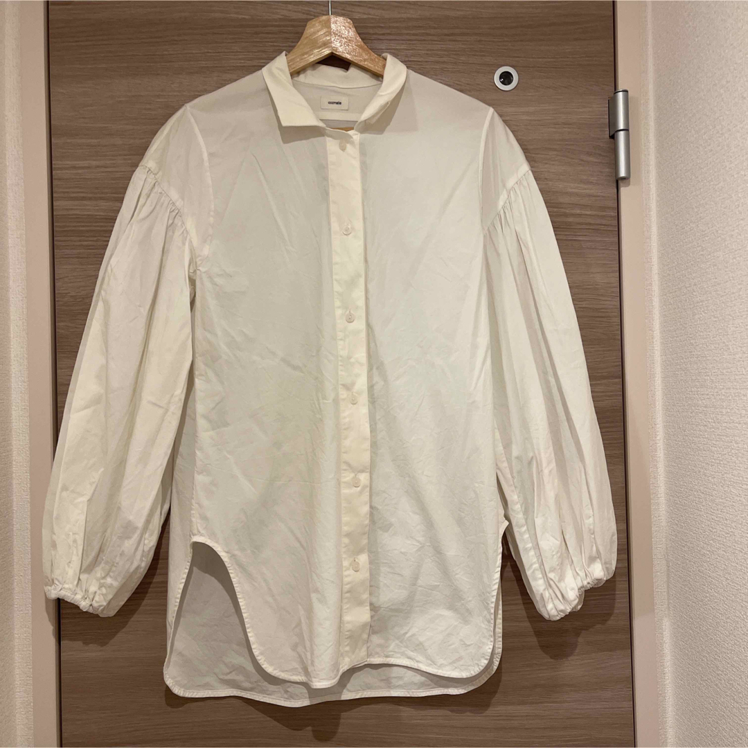 cccmalie シーマリー パフスリーブ バルーン ブラウス シャツ ホワイト レディースのトップス(シャツ/ブラウス(長袖/七分))の商品写真