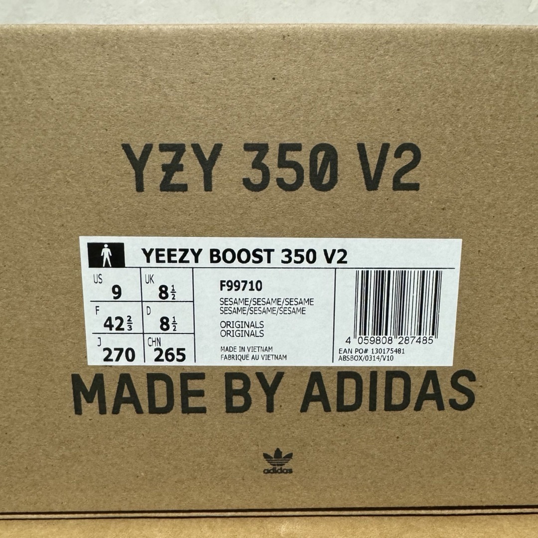 YEEZY（adidas）(イージー)の新品未使用品adidas YEEZY BOOST 350 V2 "Sesame" メンズの靴/シューズ(スニーカー)の商品写真