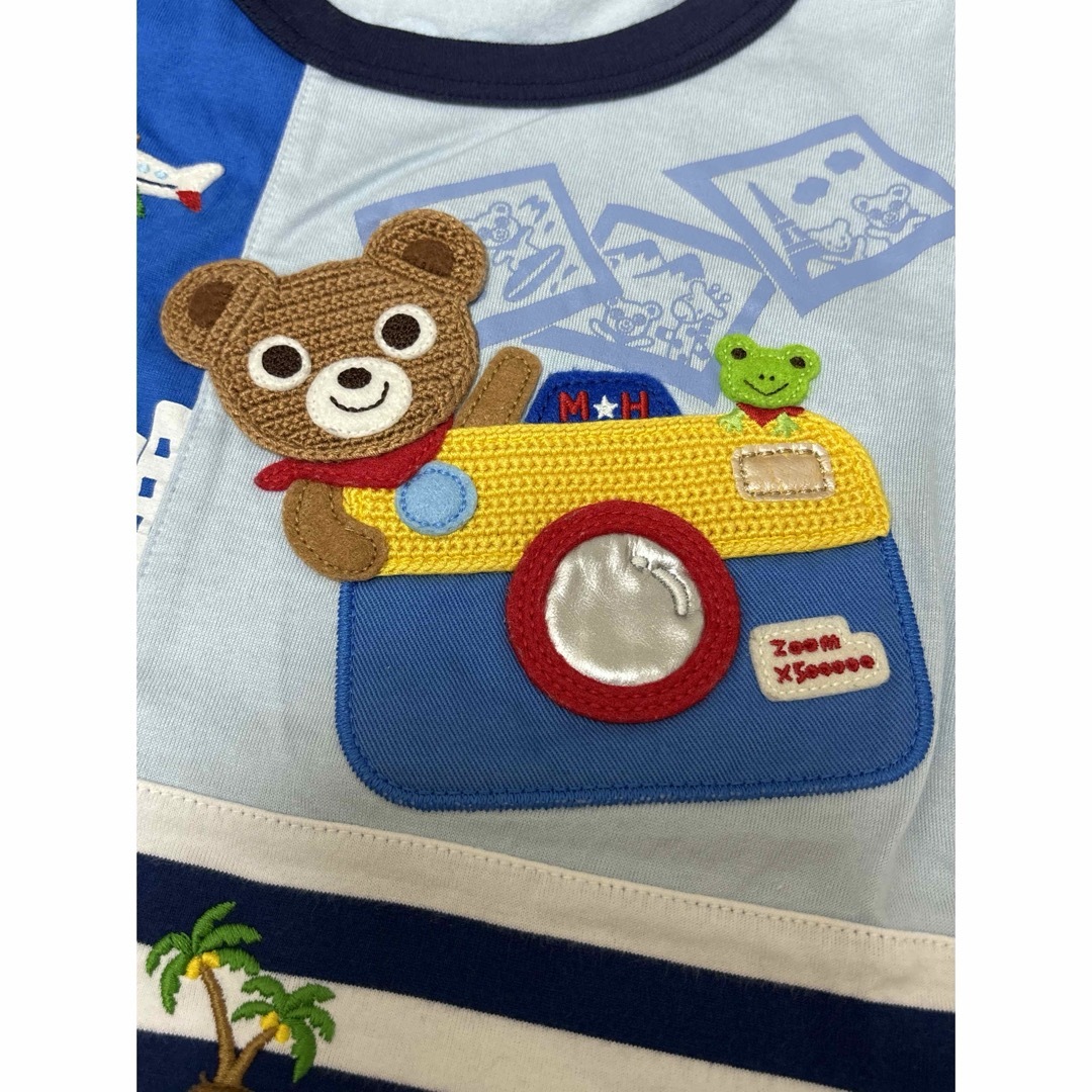 mikihouse(ミキハウス)のミキハウス　カメラTシャツ 110 キッズ/ベビー/マタニティのキッズ服男の子用(90cm~)(Tシャツ/カットソー)の商品写真