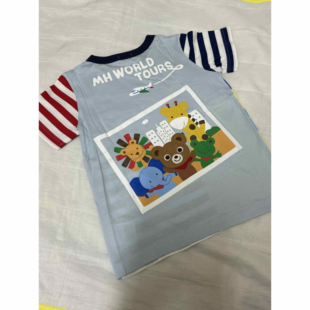 mikihouse(ミキハウス)のミキハウス　カメラTシャツ 110 キッズ/ベビー/マタニティのキッズ服男の子用(90cm~)(Tシャツ/カットソー)の商品写真