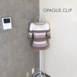 オペークドットクリップ(OPAQUE.CLIP)のオペークドットクリップ♡1度着用　カットソー(カットソー(半袖/袖なし))