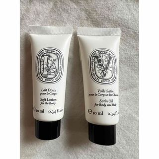 ディプティック(diptyque)のdiptyque サテンオイル ローション セット(ボディオイル)