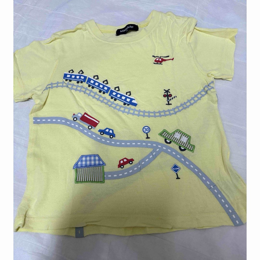 kladskap(クレードスコープ)のクレードスコープ  車・電車Tシャツ　110 キッズ/ベビー/マタニティのキッズ服男の子用(90cm~)(Tシャツ/カットソー)の商品写真