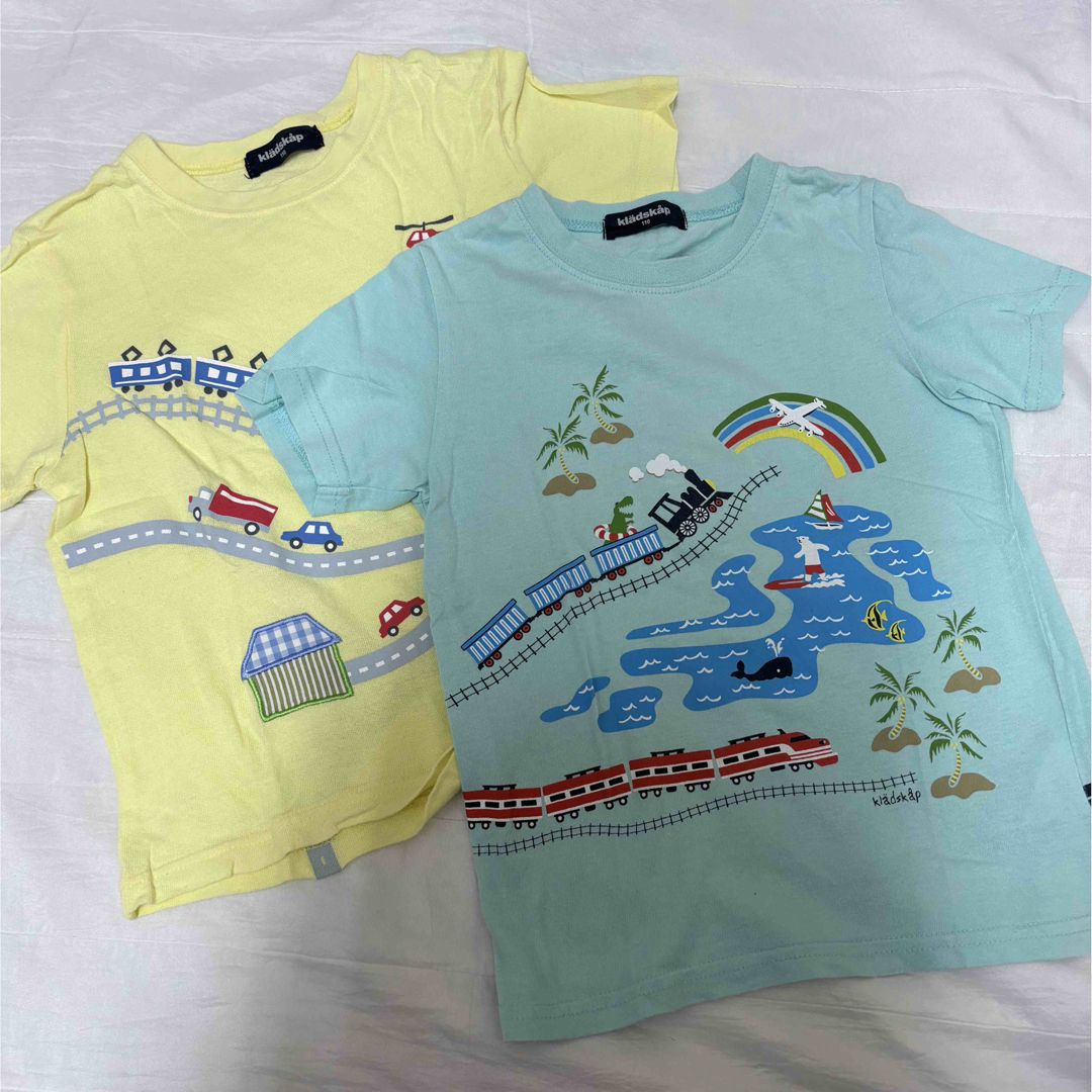 kladskap(クレードスコープ)のクレードスコープ  車・電車Tシャツ　110 キッズ/ベビー/マタニティのキッズ服男の子用(90cm~)(Tシャツ/カットソー)の商品写真