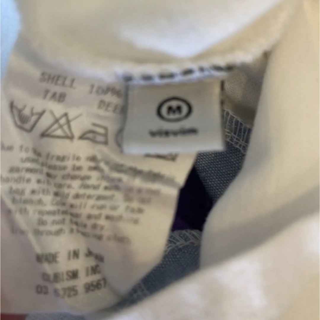 VISVIM(ヴィスヴィム)のvisvim Tシャツ 半袖　白　丸首　M メンズのトップス(Tシャツ/カットソー(半袖/袖なし))の商品写真