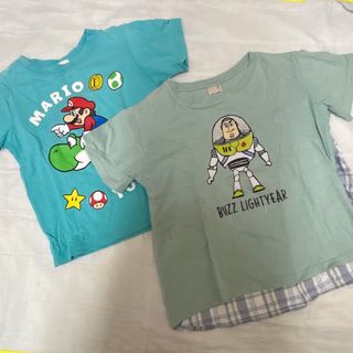 kladskap - プティマイン　バズ　　マリオ　Tシャツ　110