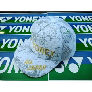 ヨネックス(YONEX)のYONEX'24年カタログ未掲載限定ALL JAPANメッシュキャップ(UNI)(その他)