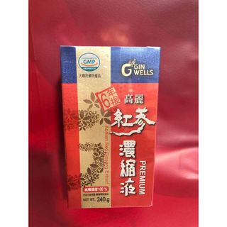 新品未開封　一和高麗紅参濃縮液 240g リミテッド (その他)