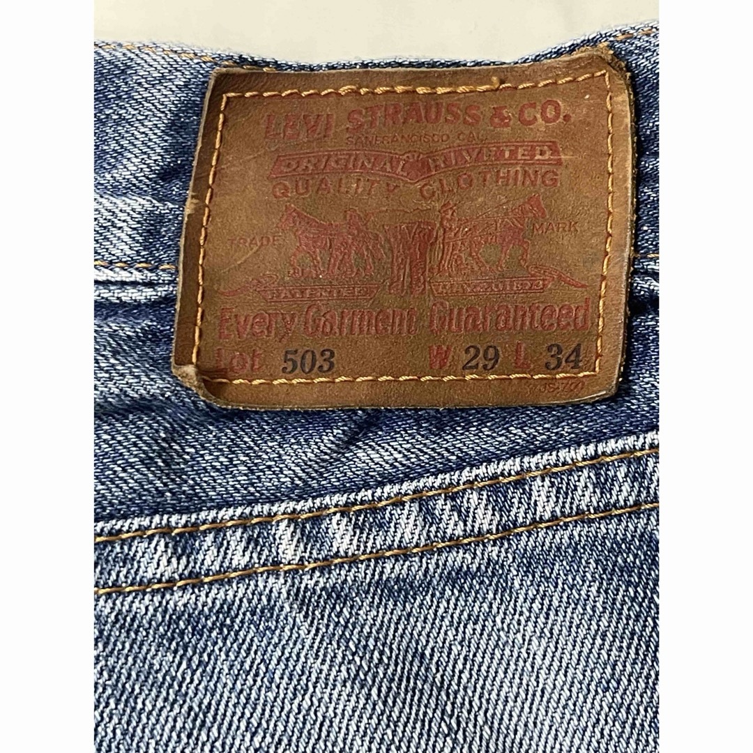 Levi's(リーバイス)のLEVI’S 503 W29 L34   ジーンズ ジーパン メンズのパンツ(デニム/ジーンズ)の商品写真