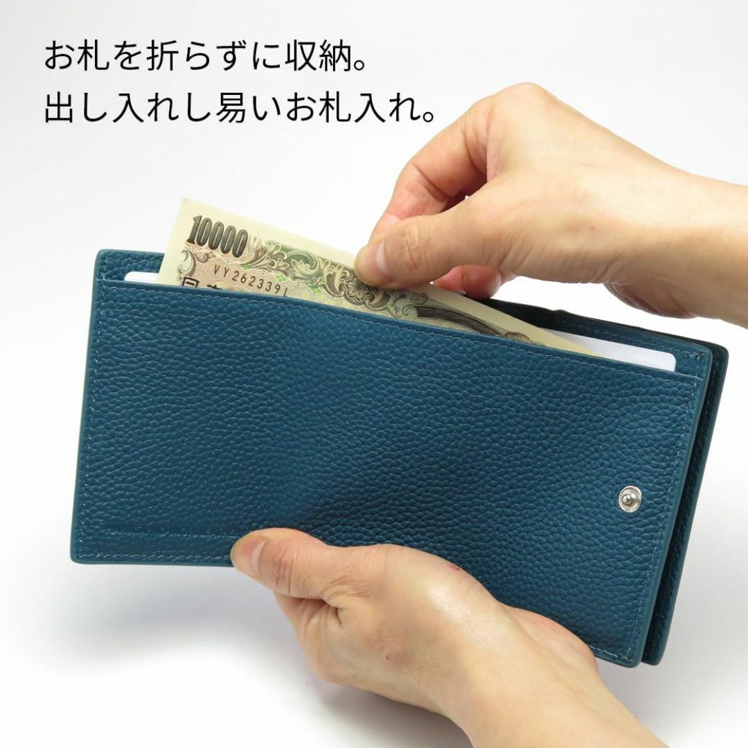 【色: ピンク】[HAKATA NO MORI LEATHER] 三つ折り財布  レディースのバッグ(その他)の商品写真