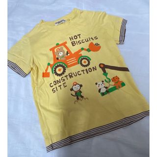 ホットビスケッツ(HOT BISCUITS)のホットビスケッツ はたらくくるまTシャツ　110(Tシャツ/カットソー)