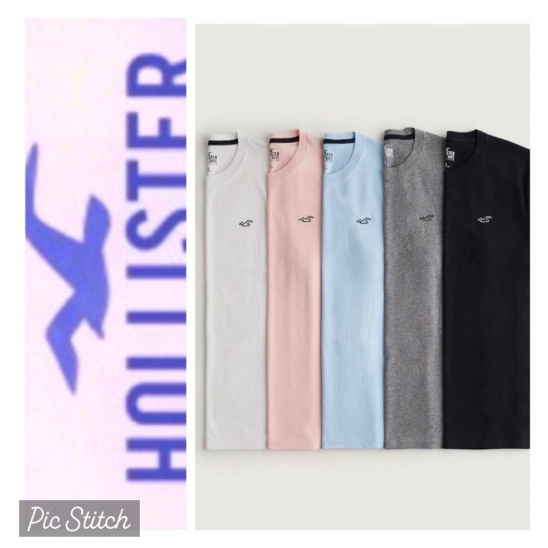 Hollister(ホリスター)の割引あり◎5枚セット◎S◎新品正規品◎ホリスター◎Tシャツ◎送料込 メンズのトップス(Tシャツ/カットソー(半袖/袖なし))の商品写真