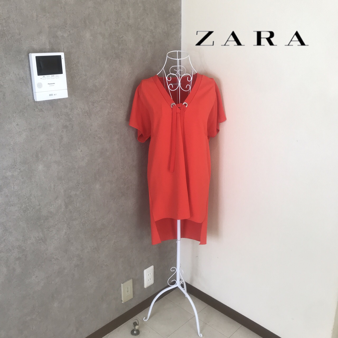 ZARA(ザラ)のザラ♡1度着用　ワンピース  レディースのワンピース(ひざ丈ワンピース)の商品写真