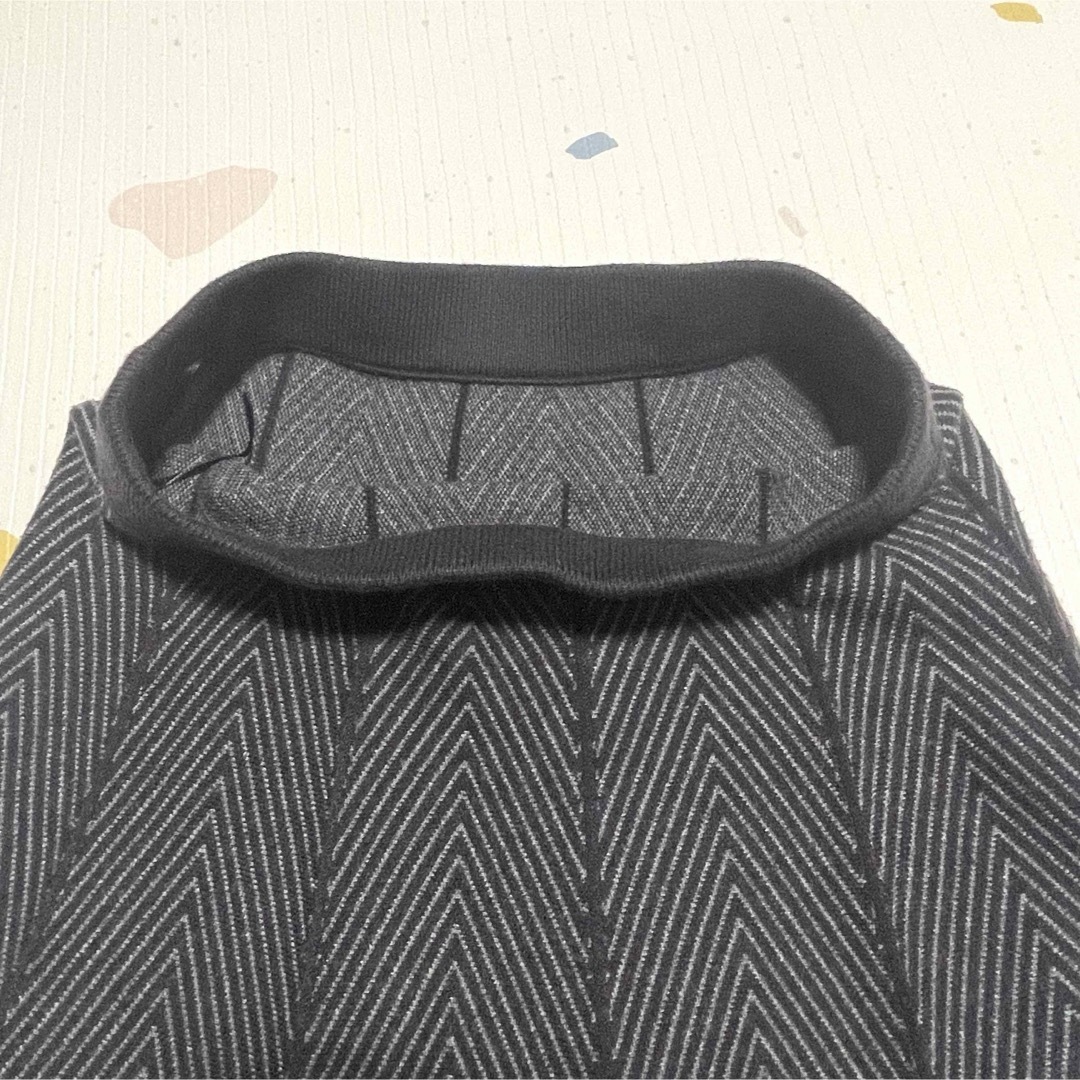 【カリーナルーチェ】 ロングスカートS ブラック 黒 キュロット ウエストフリー レディースのスカート(ロングスカート)の商品写真
