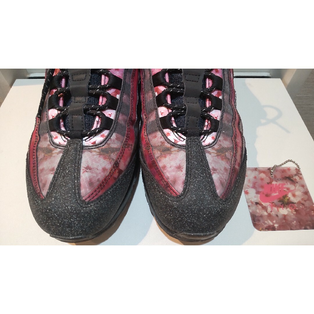 NIKE(ナイキ)の【美品・使用頻度少】エアマックス95 Cherry blossom 桜 26.5 レディースの靴/シューズ(スニーカー)の商品写真