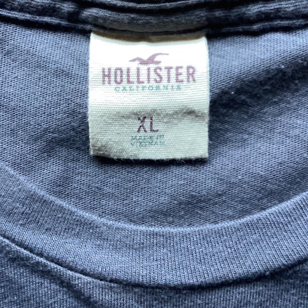 Hollister(ホリスター)のHOLLISTER Tシャツ　メンズ　XLサイズ　チャコールグレー メンズのトップス(Tシャツ/カットソー(半袖/袖なし))の商品写真